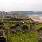 viewfromChurchgraveyardoverWhitbyandbeach viewfromChurchgraveyardoverWhitbyandbeach