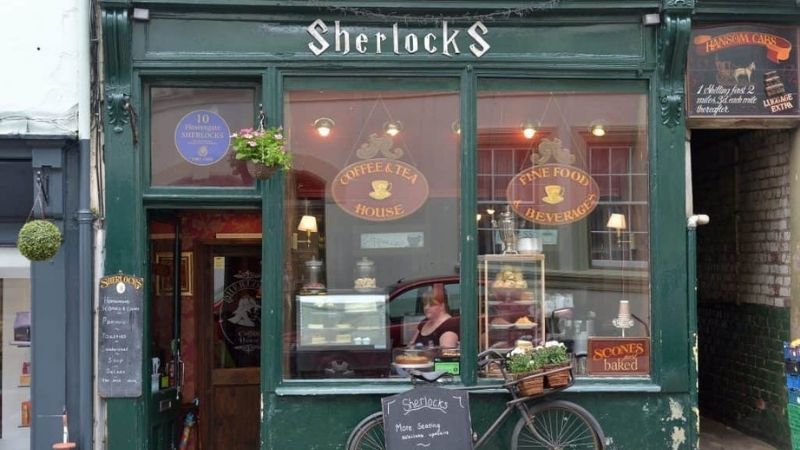 Sherlocks Coffee Shop in Whitby