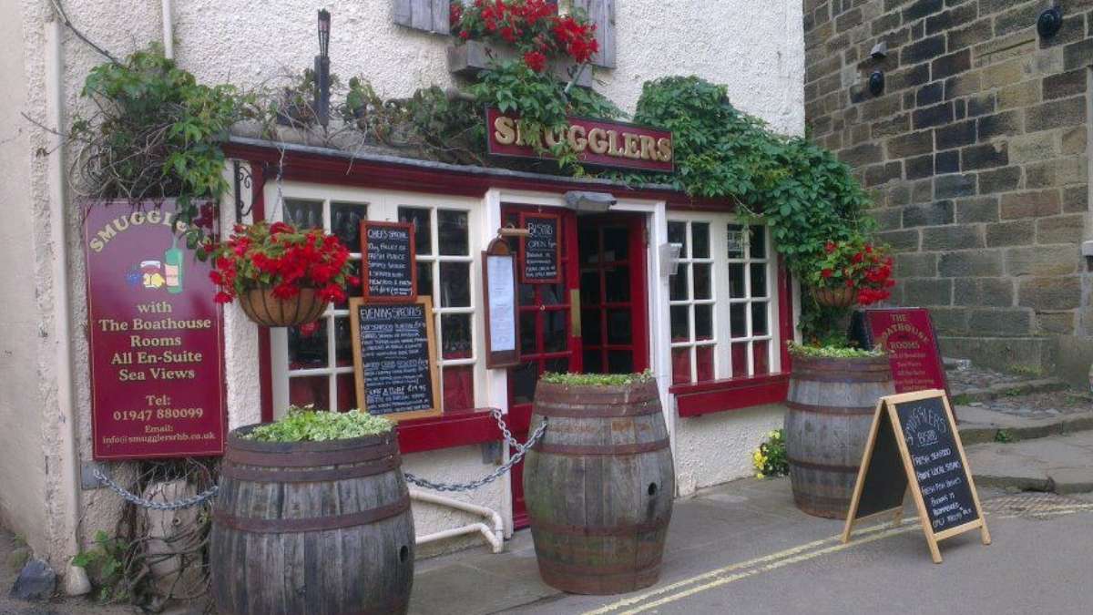 The Smugglers Bistro in Robin Hood's Bay