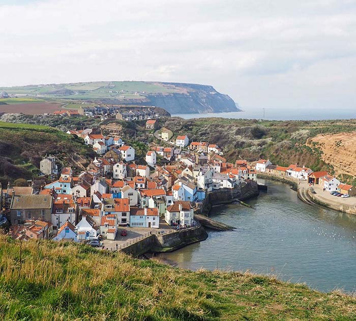Staithes from the Cleveland Way