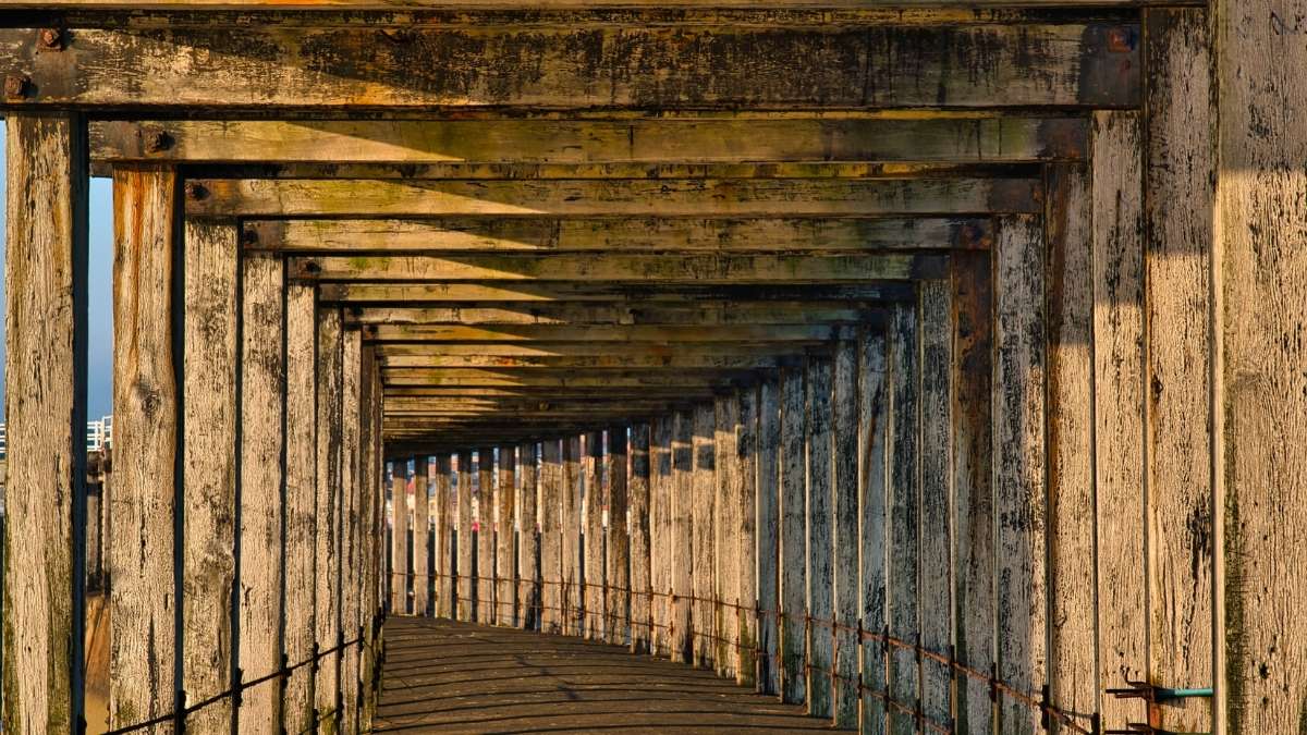 Below Whitby West Pier