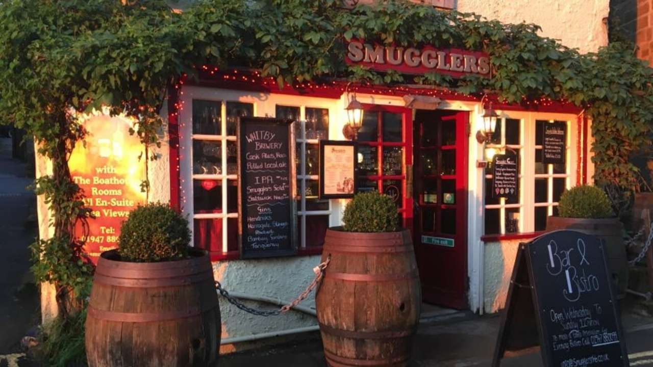 Smugglers Bistro in Robin Hood's Bay Smugglers Bistro in Robin Hood's Bay