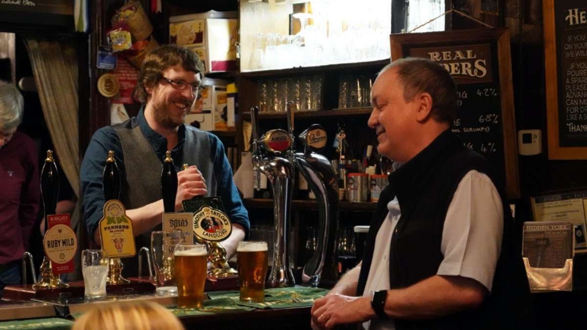 The Blue Bell is the smallest pub in York