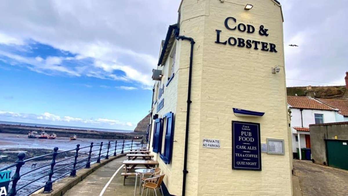 The Cod and Lobster restaurant in Staithes