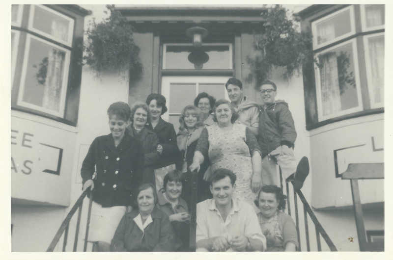 The Magpie Cafe family circa 1960