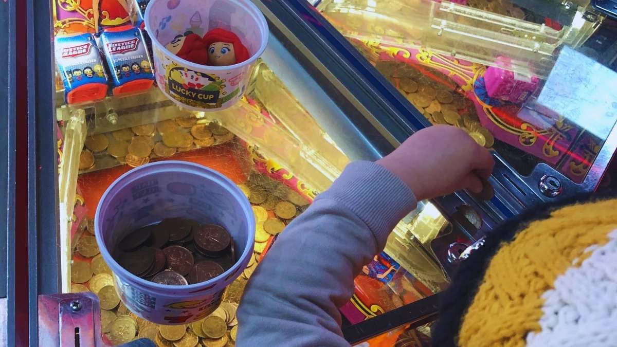 Whitby Arcades Spending money at Whitby Arcades