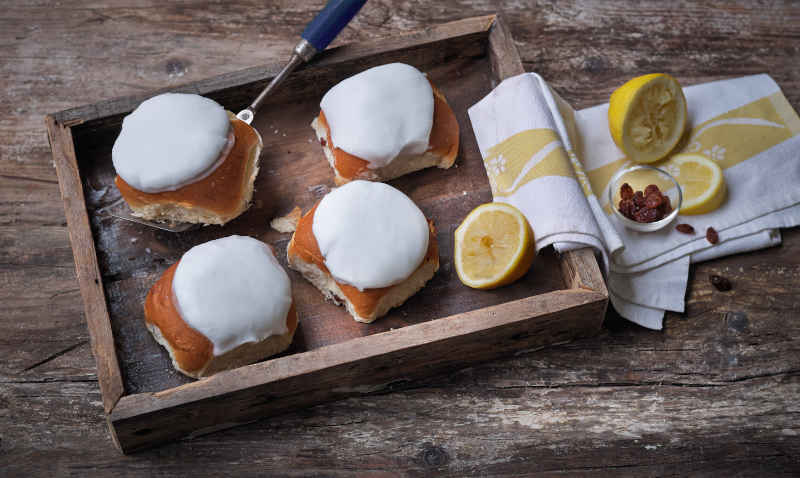 Bothams of Whitby lemon buns Bothams of Whitby lemon buns