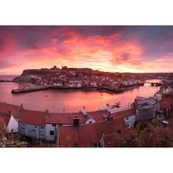 East Whitby Sunrise Canvas