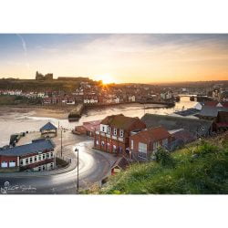 Good Morning Whitby Canvas