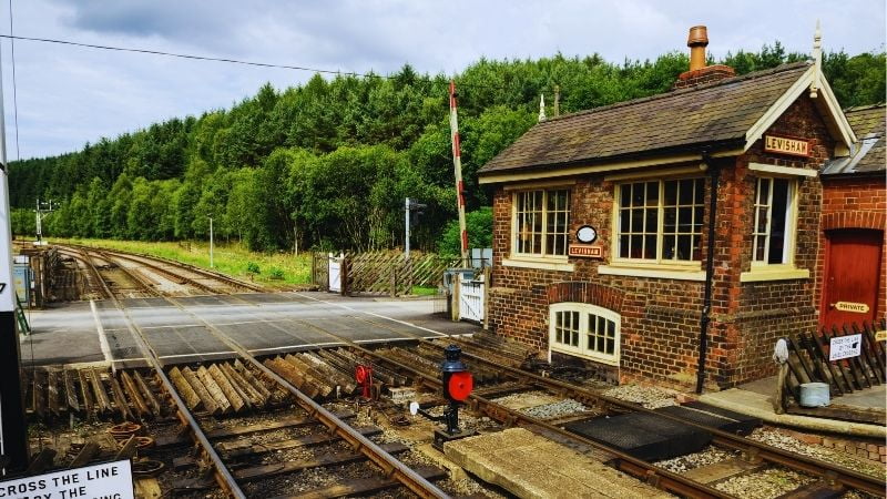 North York Moors Railway Levisham Station UK
