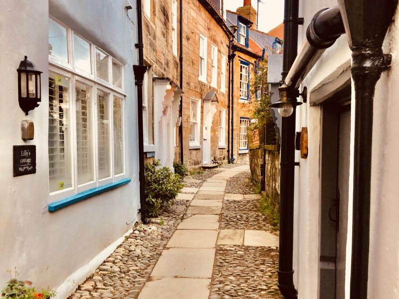 Robin Hood's Bay Winding Streets Robin Hood's Bay Winding Streets.