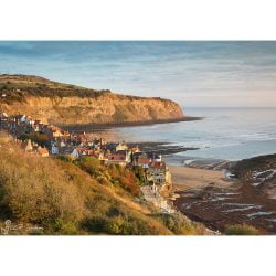 Autumn In Robin Hood's Bay Canvas