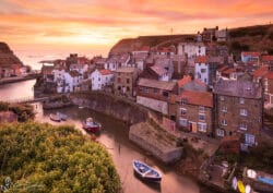 Staithes beck canvas print