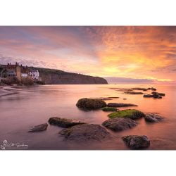 Robin Hoods Bay Morning Light Canvas