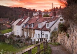 Sandsend Cottages Canvas