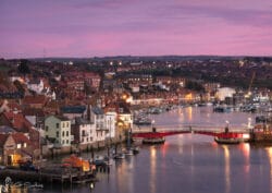 Whitby Swing Bridge Canvas
