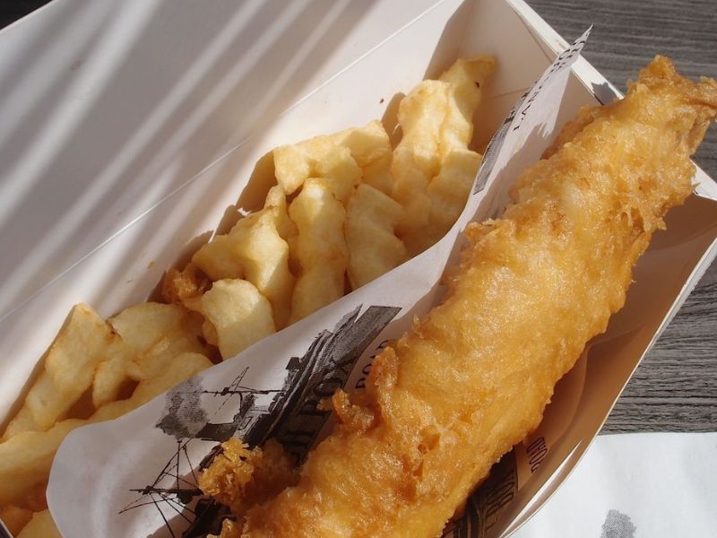 Fish Box Whitby A takeaway from Fish Box in Whitby.