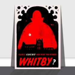 Dracula Whitby Abbey Print