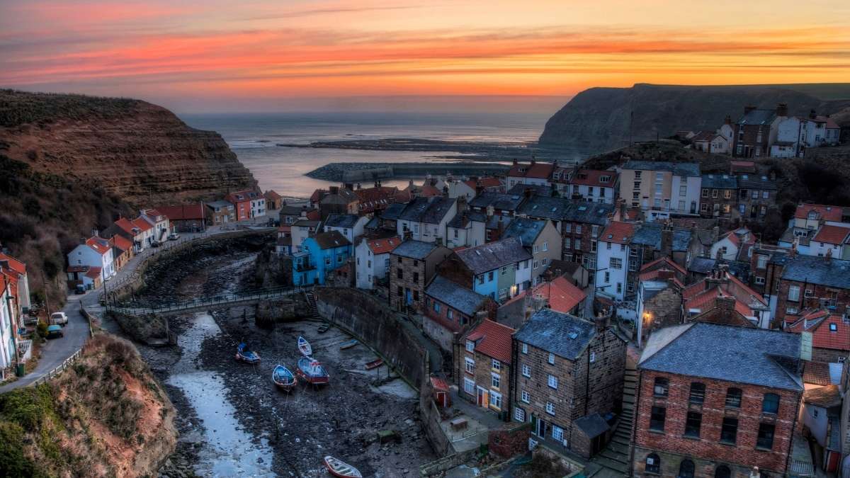 Staithes Sunset