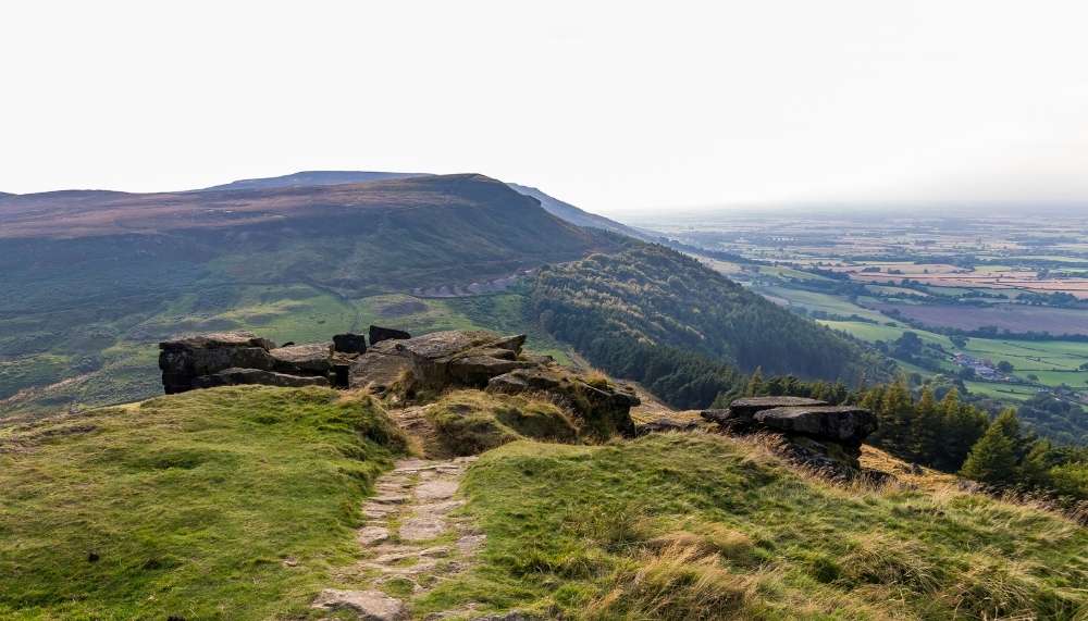 Wainstones Walk in the North York Moors