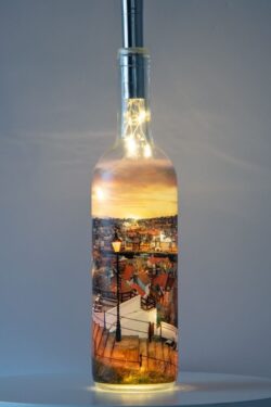 Lonely Lamp Harbour View Light Up Bottle Lamp
