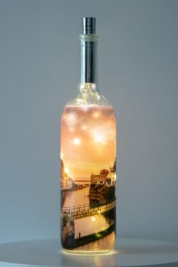 Staithes Light Up Bottle Lamp
