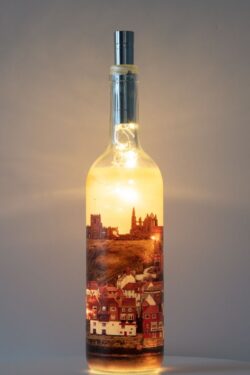 The Abbey & 199 Steps Light Up Bottle Lamp
