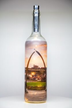 Whitby Whalebone Arch Light Up Bottle Lamp