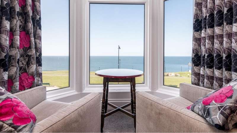 Luxury sea view accommodation at Riviera Guesthouse