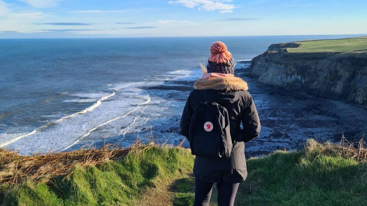 Whitby To Robin Hood's Bay Coastal Walk. Yorkshire Coast.