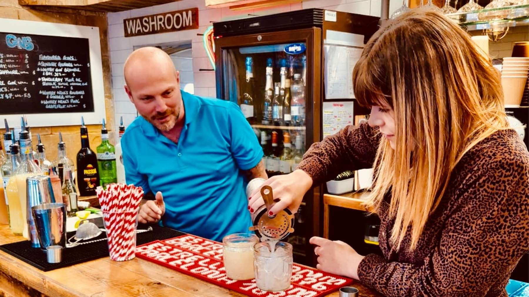 The Fisherman's Shack Cocktail Class Pour