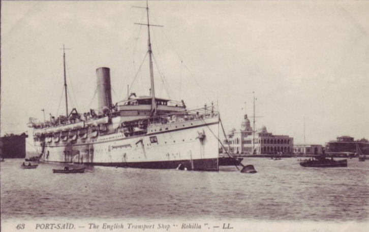 HMHS Rohilla HMHS Rohilla