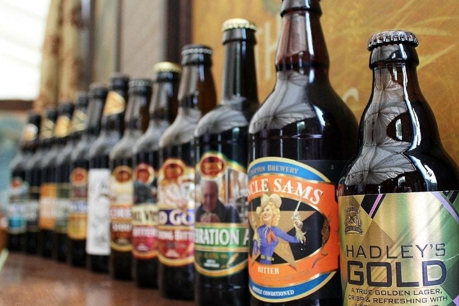 Visit The New Inn, Cropton Brewery beers