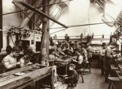 Jet Workshop in Whitby by Frank Meadow Sutcliffe