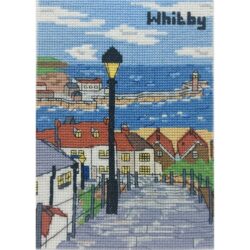 199 steps Whitby cross stitch kit