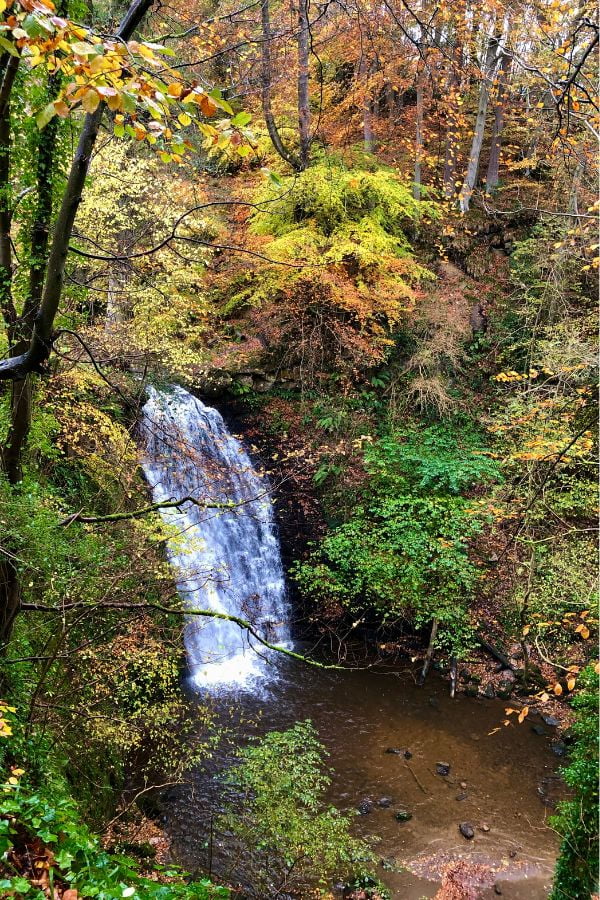 Falling Foss Waterfall Falling Foss Waterfall.