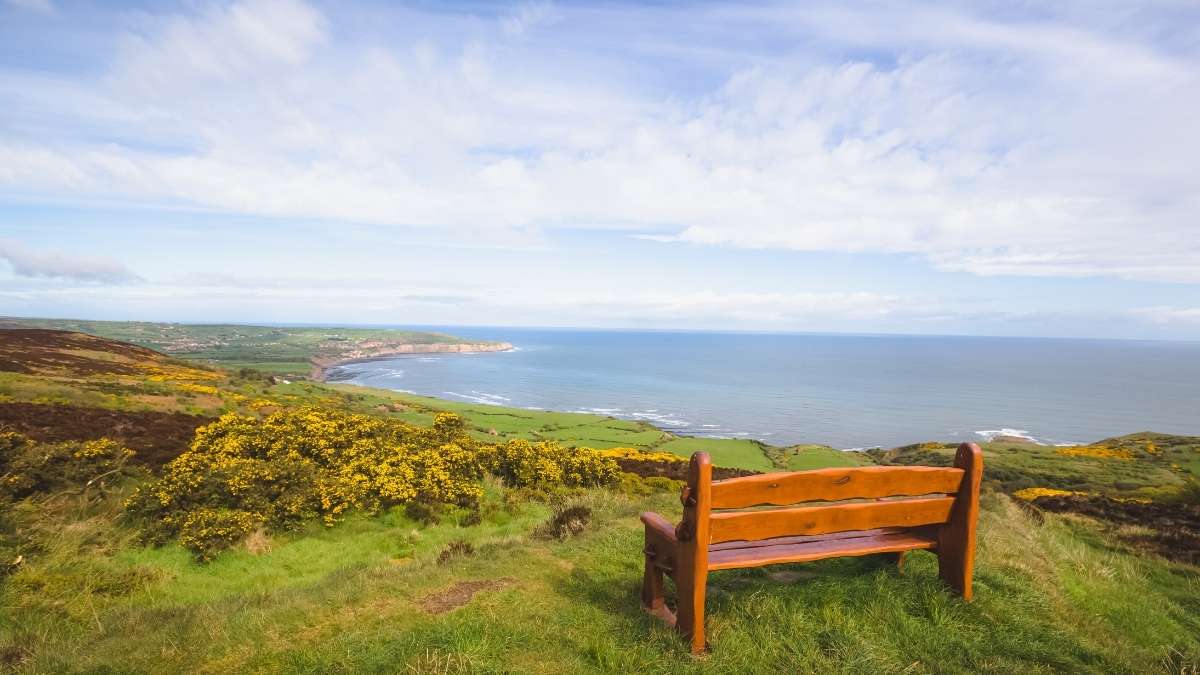 Ravenscar Walk To Robin Hoods Bay View