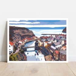 Staithes Art Prints