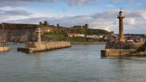 Whitby Pier Lighthouses