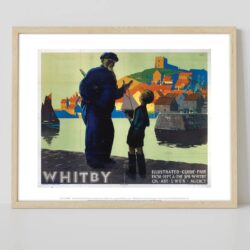 Whitby National Rail Museum Travel Poster