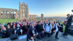 Vampire Whitby Abbey Guinness World Record