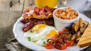 English Breakfast in Whitby