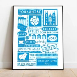 Yorkshire Places Print
