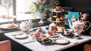 Afternoon tea in Whitby