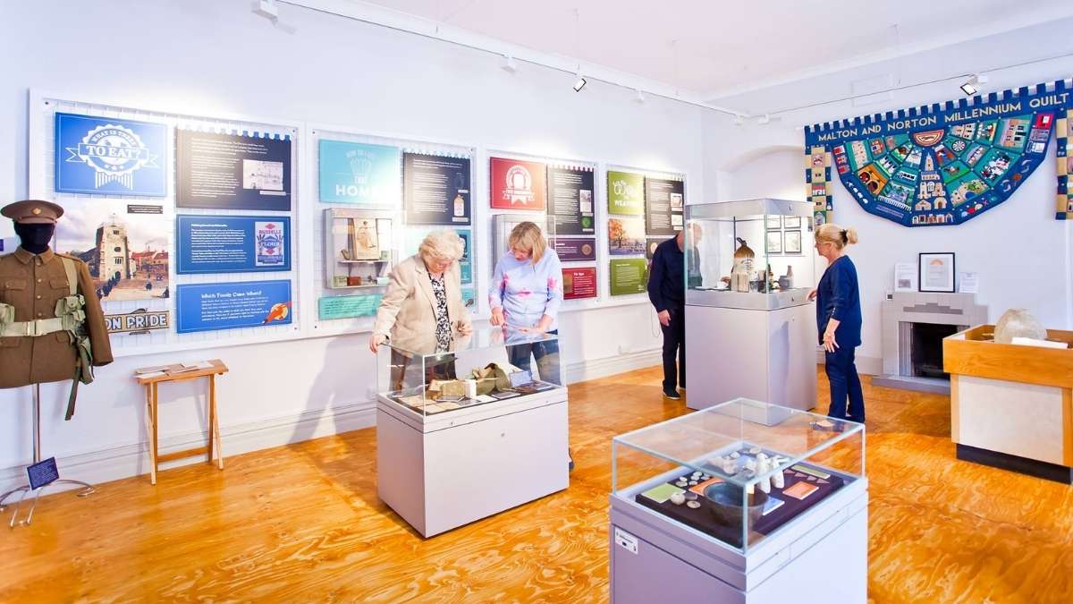 Malton Museum is a great place to visit for families