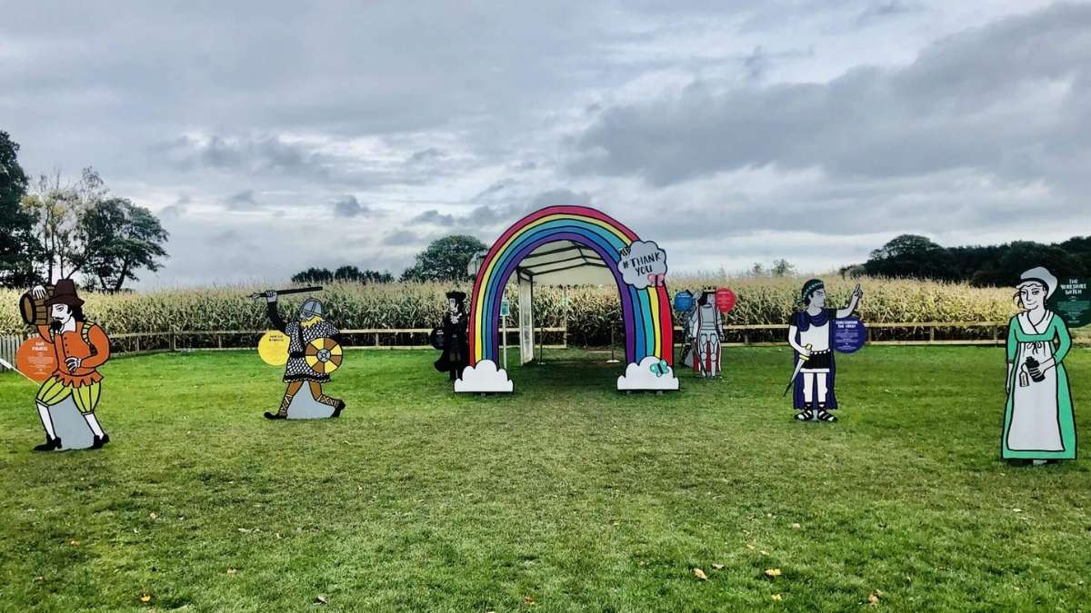 Our review of the maize maze at Piglets Farm