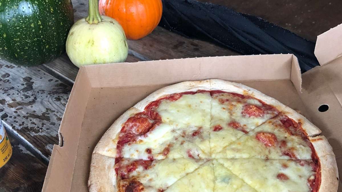 Pizza at Piglets Farm