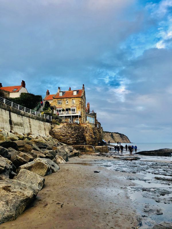 Robin Hood's Bay Beach. Robin Hood's Bay Beach.
