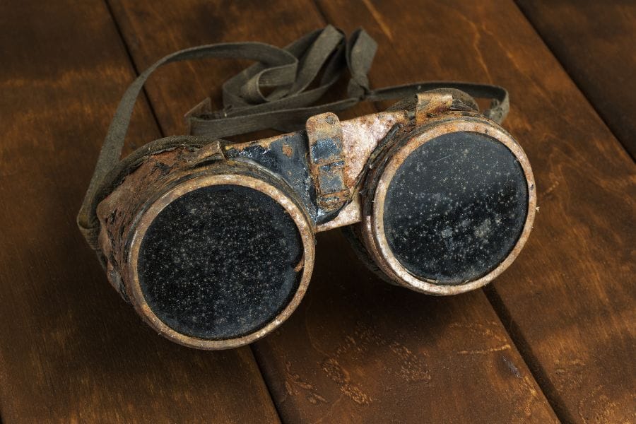 Whitby Steampunk Goggles Steampunk goggles.