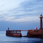 Whitby Piers